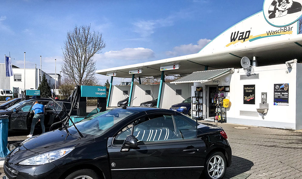 WAP-Waschanlage - SB-Saugen 