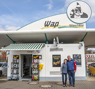 Inhaberin und Ehemann