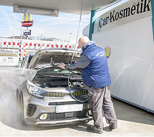 WAP-Waschanlage – Car-Kosmetik – Dienstleistungsprogramm – Motorwäsche