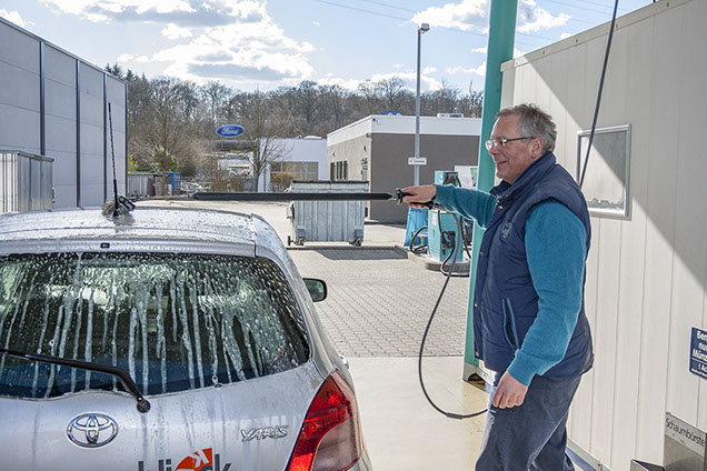 WAP-Waschanlage - SB-Waschboxen – Schaumbürste