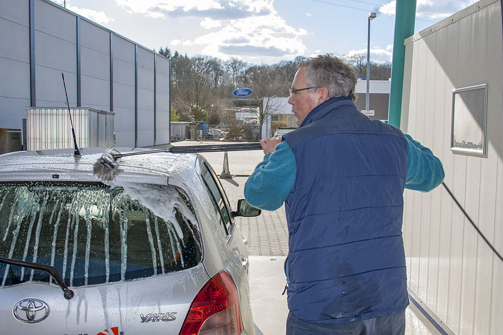 WAP-Waschanlage - SB-Waschboxen – Schaumbürste