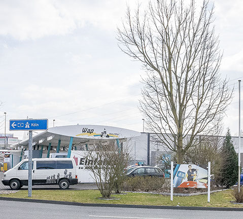 WAP-Waschanlage Strassenansicht