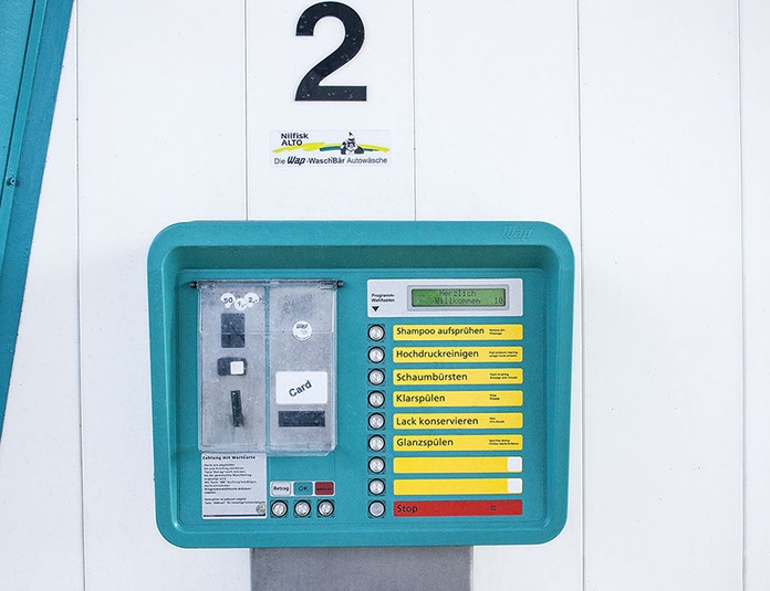 WAP-Waschanlage - SB-Waschboxen – Terminal