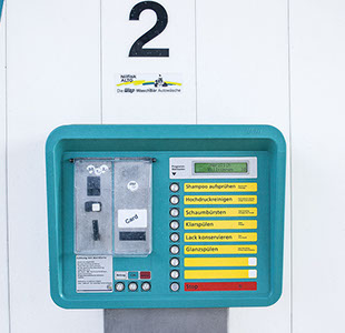 WAP-Waschanlage - SB-Waschboxen – Terminal