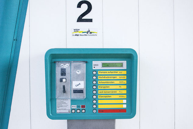 WAP-Waschanlage - SB-Waschboxen – Terminal