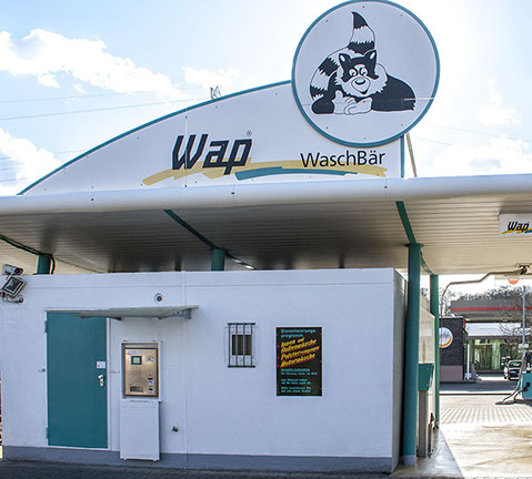 Wechselautomat der WAP-Waschanlage
