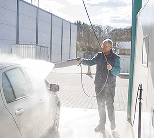 WAP-Waschanlage - SB-Waschboxen – Hochdruckreinigen